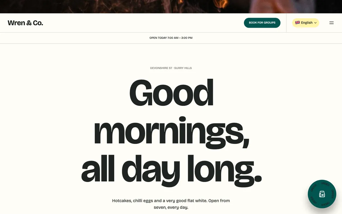 The Wren & Co. website